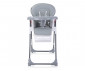 Сгъваемо столче за хранене на дете до 15кг Lorelli Dulce, Cool grey leather 10100452325 thumb 2