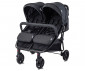 Бебешка количка с чанта за близнаци до 15кг всяко Lorelli Duo, Black 10021542305 thumb 2