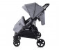 Бебешка количка с чанта за близнаци до 15кг всяко Lorelli Duo, Cool grey 10021542386 thumb 4