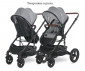 Сгъваема бебешка количка за новородени с тегло до 22 кг. с обръщаща се седалка Lorelli Boston, Black 10021832305 thumb 12