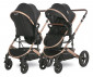 Сгъваема бебешка количка за новородени с тегло до 22 кг. с обръщаща се седалка Lorelli Boston, Black 10021832305 thumb 7