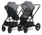Сгъваема бебешка количка за новородени с тегло до 22 кг. с обръщаща се седалка Lorelli Boston, Dolphin grey 10021832380 thumb 7