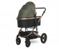Сгъваема бебешка количка за новородени с тегло до 22 кг. с обръщаща се седалка Lorelli Boston, loden green 10021832383 thumb 5