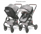 Комбинирана количка с обръщаща се седалка за новородени бебета и деца до 15кг Lorelli Alba Premium, Pearl beige 10021422303 thumb 14