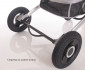 Комбинирана количка с обръщаща се седалка за новородени бебета и деца до 15кг Lorelli Alba Premium, Pearl beige 10021422303 thumb 17