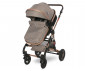 Комбинирана количка с обръщаща се седалка за новородени бебета и деца до 15кг Lorelli Alba Premium, Pearl beige 10021422303 thumb 7