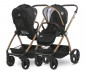 Комбинирана количка с обръщаща се седалка за новородени бебета и деца до 22кг Lorelli Infiniti, Black diamonds 10021752304R thumb 8