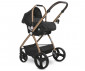Комбинирана количка с обръщаща се седалка за новородени бебета и деца до 22кг Lorelli Infiniti, Black diamonds 10021752304R thumb 9