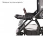 Комбинирана количка с обръщаща се седалка за новородени бебета и деца до 22кг Lorelli Infiniti, Glacier grey 10021752306R thumb 15