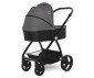 Комбинирана количка с обръщаща се седалка за новородени бебета и деца до 22кг Lorelli Infiniti, Glacier grey 10021752306R thumb 4