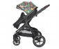 Комбинирана количка с обръщаща се седалка за новородени бебета и деца до 22кг Lorelli Viola, Tropical flowers 10021812388 thumb 6