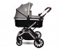 Комбинирана бебешка количка с обръщаща се седалка за деца до 22кг Lorelli Glory 2в1, Opaline grey 10021822302 thumb 3