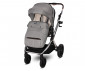 Комбинирана бебешка количка с обръщаща се седалка за деца до 22кг Lorelli Glory 2в1, Opaline grey 10021822302 thumb 8