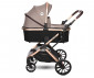 Комбинирана бебешка количка с обръщаща се седалка за деца до 22кг Lorelli Glory 2в1, Pearl beige 10021822303 thumb 3