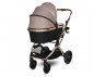 Комбинирана бебешка количка с обръщаща се седалка за деца до 22кг Lorelli Glory 2в1, Pearl beige 10021822303 thumb 5