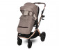 Комбинирана бебешка количка с обръщаща се седалка за деца до 22кг Lorelli Glory 2в1, Pearl beige 10021822303 thumb 8