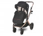Комбинирана бебешка количка с обръщаща се седалка за деца до 22кг Lorelli Glory 2в1, Black diamond 10021822304 thumb 5