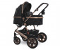Комбинирана бебешка количка с обръщаща се седалка за деца до 22кг Lorelli Lora, Black 10021272305 thumb 2