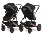 Комбинирана бебешка количка с обръщаща се седалка за деца до 22кг Lorelli Lora, Black 10021272305 thumb 9