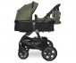 Комбинирана бебешка количка с обръщаща се седалка за деца до 22кг Lorelli Lora, loden green 10021272383 thumb 4