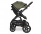 Комбинирана бебешка количка с обръщаща се седалка за деца до 22кг Lorelli Lora, loden green 10021272383 thumb 7