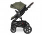 Комбинирана бебешка количка с обръщаща се седалка за деца до 22кг Lorelli Lora, loden green 10021272383 thumb 8