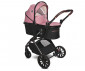 Комбинирана бебешка количка с обръщаща се седалка за деца до 22кг Lorelli Glory 2в1, Pink 10021822301 thumb 2