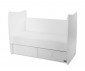 Детско дървено легло Lorelli Matrix New - 10150600024P, 60/120 см, Бяло thumb 5