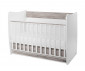 Детско дървено легло Lorelli Matrix New - 10150600043P, 60/120 см, Бяло/Арт thumb 3