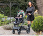 Сгъваема бебешка количка за новородени с тегло до 22 кг. с обръщаща се седалка Lorelli Boston, tropical flowers 10021832388 thumb 22