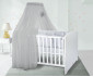 Балдахин от тюл за детско легло Lorelli Color Pom Pom, бял, 480/150 см 20051290001 thumb 3