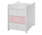 Трансформиращо се детско легло Lorelli Maxi Plus New, бяло/orchid pink, 70/160 см 10150580038P thumb 11