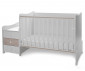 Трансформиращо се детско легло Lorelli Maxi Plus New, бяло/светъл дъб, 70/160 см 10150580045P thumb 6