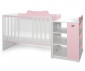 Трансформиращо се бебешко легло Lorelli Multi, цвят бяло/Orchid pink, 190/82 см 10150570038A thumb 7