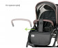 Комбинирана количка 2 в 1 с обръщаща се седалка за новородени бебета и деца до 22кг Lorelli Aria, green 10021892334 thumb 17