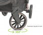 Комбинирана количка 2 в 1 с обръщаща се седалка за новородени бебета и деца до 22кг Lorelli Aria, green 10021892334 thumb 25