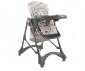 Сгъваемо столче за хранене на дете до 15кг Lorelli Bellissimo, grey parrots, еко кожа 10100512322 thumb 2