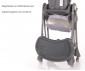 Сгъваемо столче за хранене на дете до 15кг Lorelli Bellissimo, cool grey, еко кожа 10100512325 thumb 13
