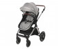 Комбинирана количка с обръщаща се седалка за новородени бебета и деца до 22кг и адаптори Lorelli Viola, Opaline Grey 10021812302A thumb 5
