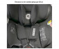 Столче за кола за новородено бебе с тегло до 36кг. с въртяща се функция Lorelli Estate Isofix, I-Size 40-150 см Leg, Black Jasper 10071812401 thumb 11