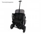 Сгъваема и преносима лятна бебешка количка от 0м+ до 15кг Lorelli Ribera, Black Pearl 10021902501 thumb 15
