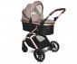 Комбинирана бебешка количка с обръщаща се седалка за деца до 22кг с включени адаптори за столче/кошница за кола Lorelli Glory 2в1, Pearl beige 10021822303A thumb 2