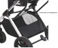 Комбинирана бебешка количка с обръщаща се седалка за деца до 22кг с включени адаптори за столче/кошница за кола Lorelli Glory 2в1, Black diamond 10021822304A thumb 16