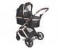 Комбинирана бебешка количка с обръщаща се седалка за деца до 22кг с включени адаптори за столче/кошница за кола Lorelli Glory 2в1, Black diamond 10021822304A thumb 2