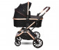 Комбинирана бебешка количка с обръщаща се седалка за деца до 22кг с включени адаптори за столче/кошница за кола Lorelli Glory 2в1, Black diamond 10021822304A thumb 3