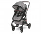 Комбинирана количка с обръщаща се седалка за новородени бебета и деца до 15кг с включени адаптори за столче/кошница за кола Lorelli Alba Premium, Opaline grey 10021422302A thumb 6
