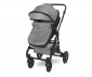 Комбинирана количка с обръщаща се седалка за новородени бебета и деца до 15кг с включени адаптори за столче/кошница за кола Lorelli Alba Premium, Opaline grey 10021422302A thumb 8