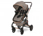 Комбинирана количка с обръщаща се седалка за новородени бебета и деца до 15кг с включени адаптори за столче/кошница за кола Lorelli Alba Premium, Pearl beige 10021422303A thumb 6