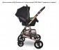 Комбинирана количка с обръщаща се седалка за новородени бебета и деца до 15кг с включени адаптори за столче/кошница за кола Lorelli Alba Premium, Pearl beige 10021422303A thumb 9