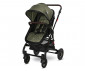 Комбинирана количка с обръщаща се седалка за новородени бебета и деца до 15кг с включени адаптори за столче/кошница за кола Lorelli Alba Premium, Loden Green 10021422383A thumb 5